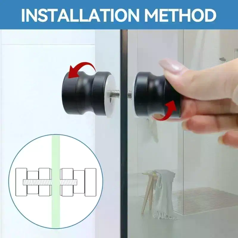 Стильная ручка для стеклянных  – обзор и цена Door Knob Replacement